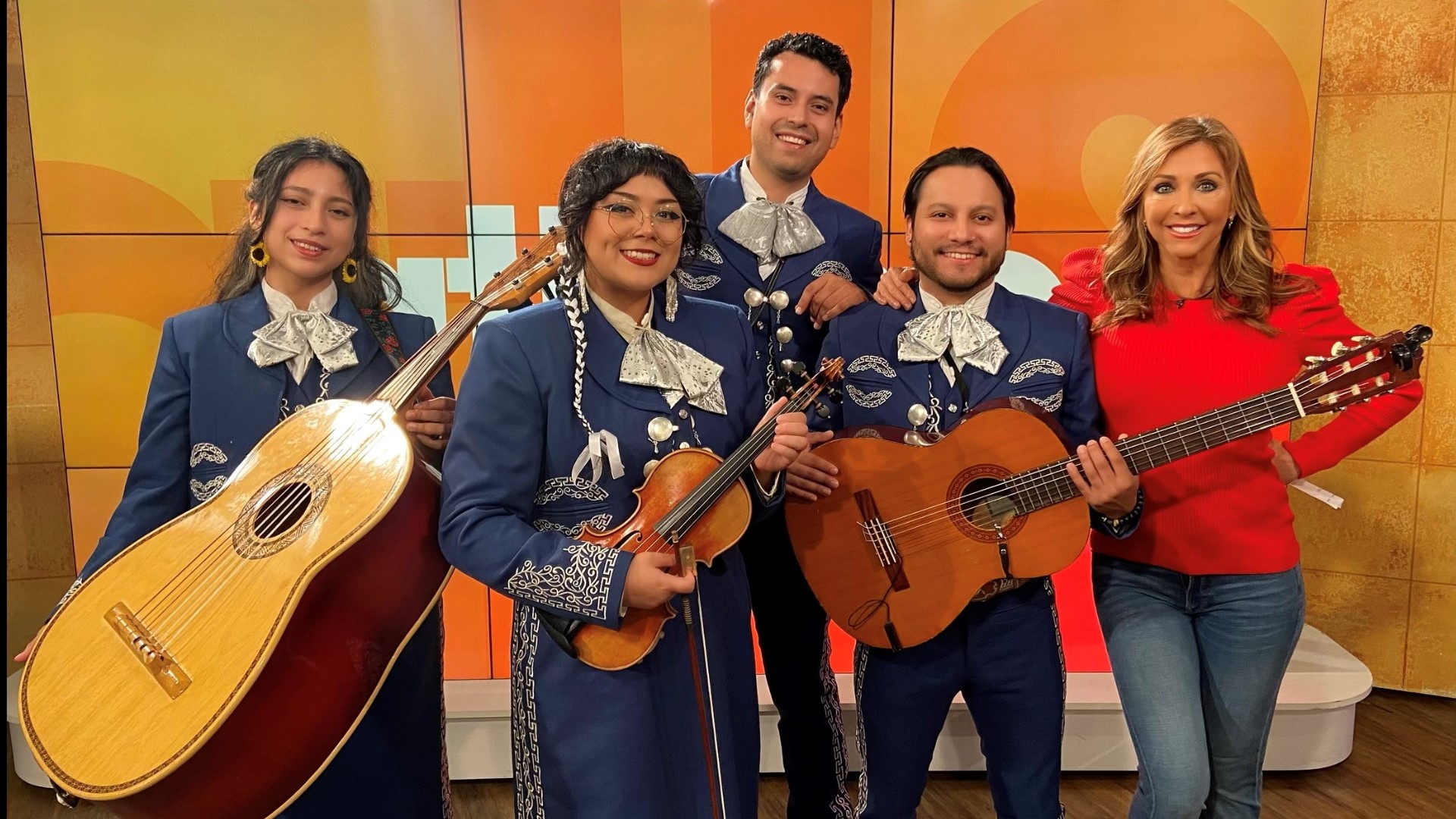They're a group of classically trained musicians uplifting Mexican tradition through Mariachi. Watch Búhos de Oro perform on A&C!