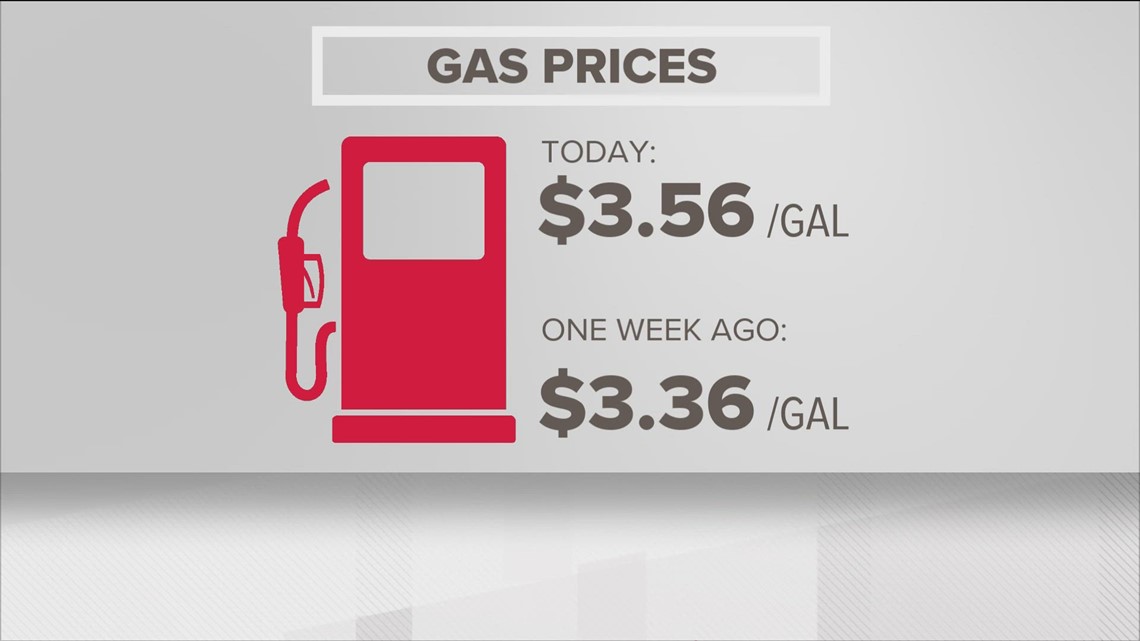 gas prices continue to rise, AAA says