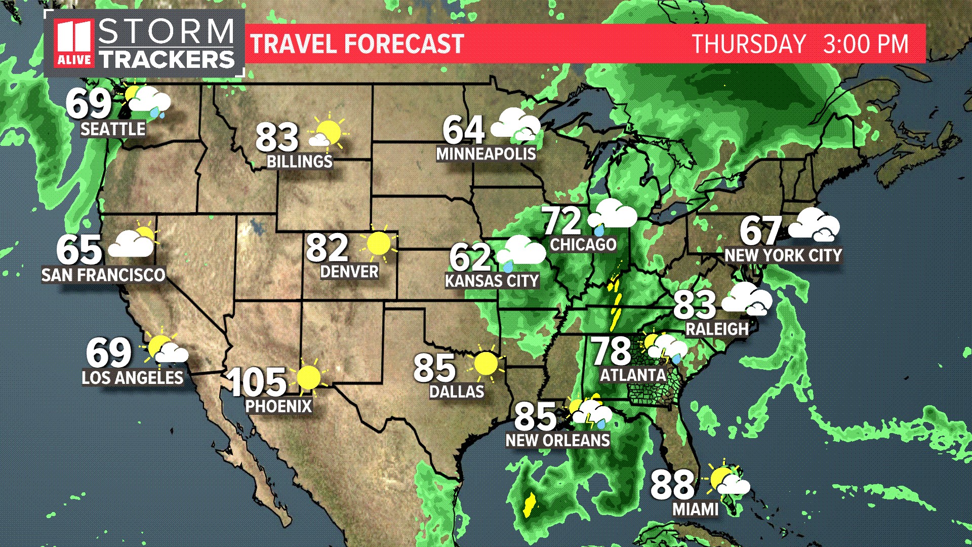 Memorial Day weather travel expectations