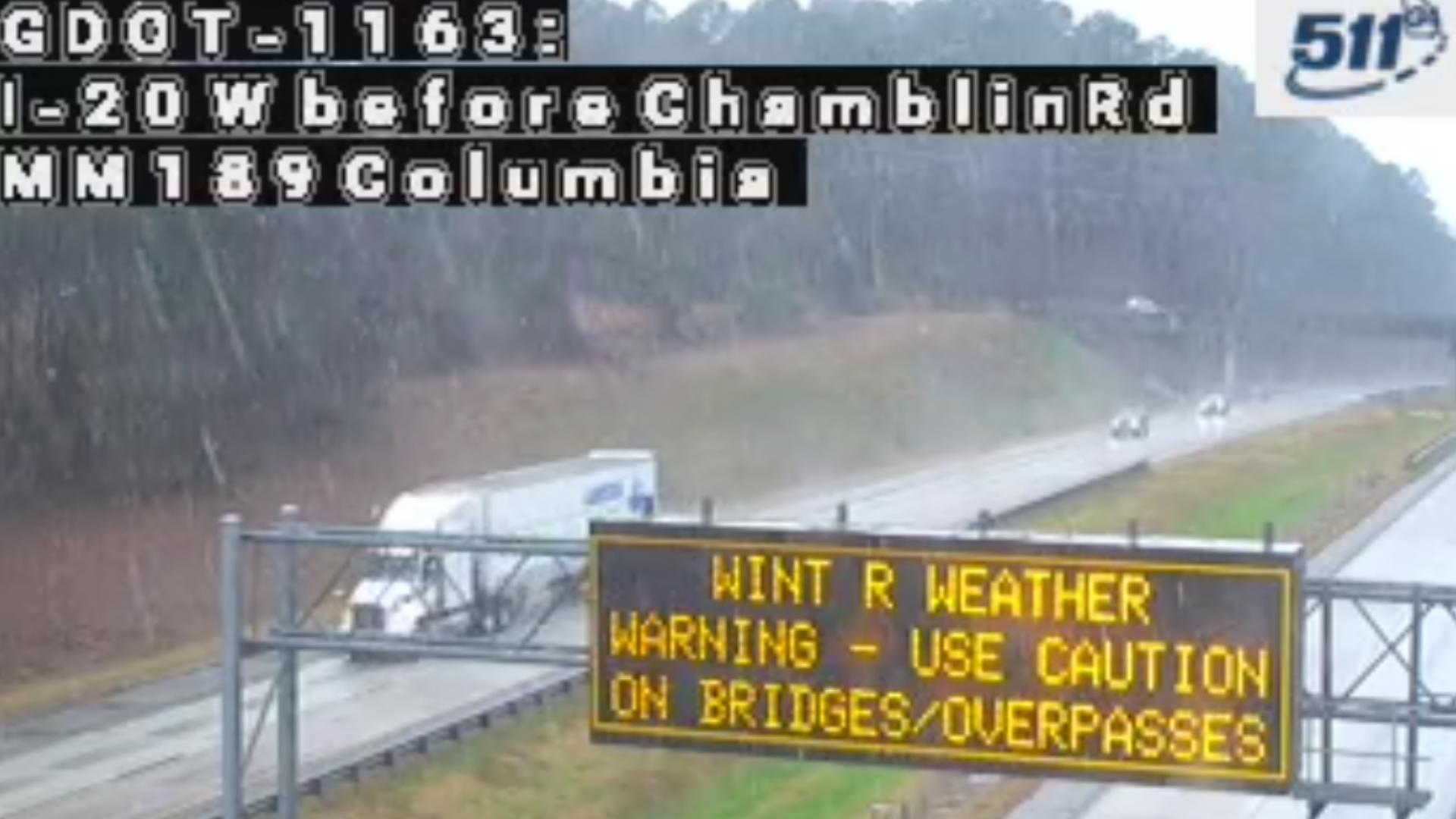 Snowing In Georgia Recap | Snow, winter weather comes to parts of Georgia on Sunday ...
