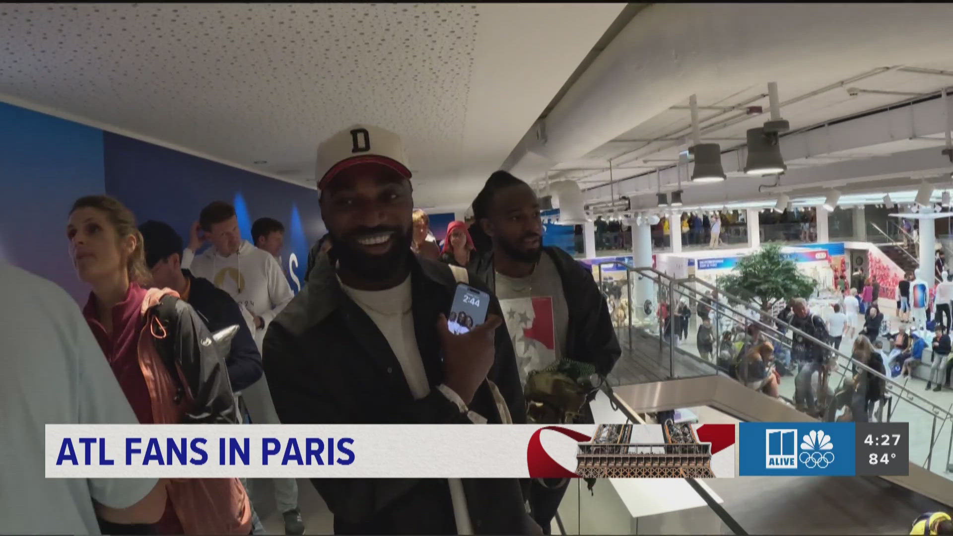 11Alive is following those in the stands who came all the way from Georgia to root on Team USA