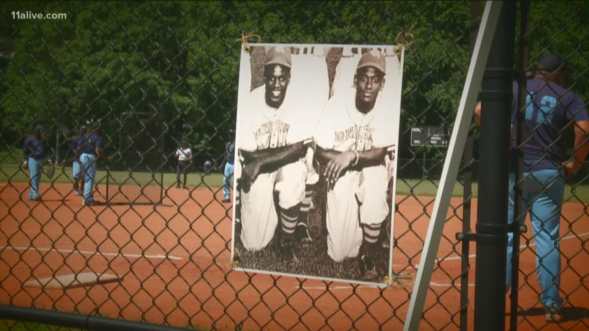 This Atlanta baseball legend went on to play with Jackie Robinson and even took over his base when he left.