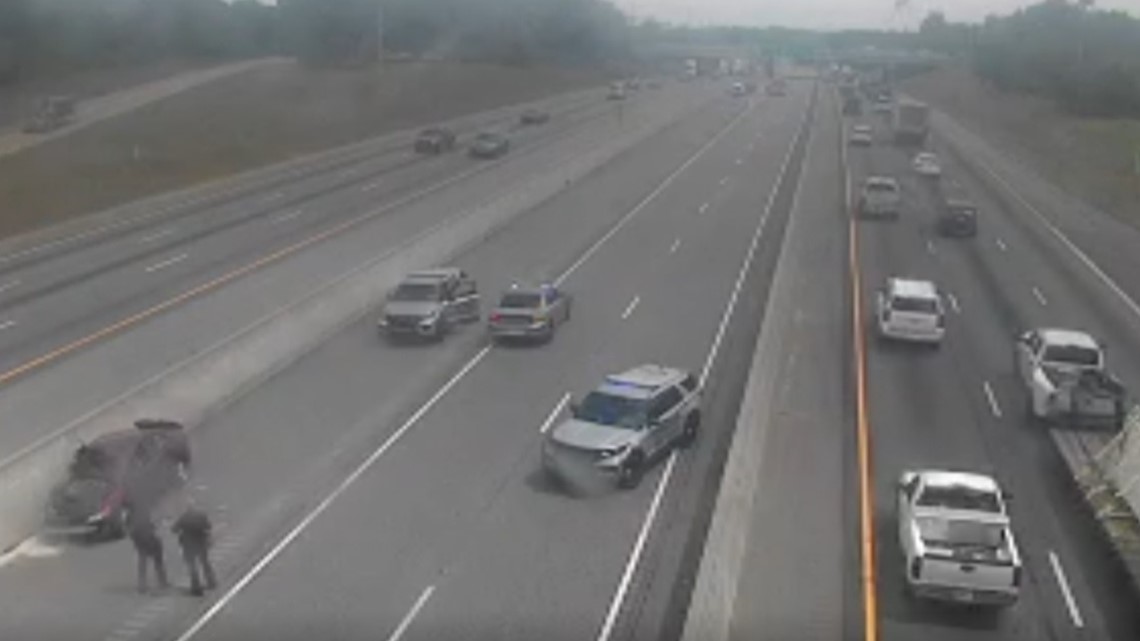 Police Chase On I-75 Ends; Suspect Crashes | 11alive.com