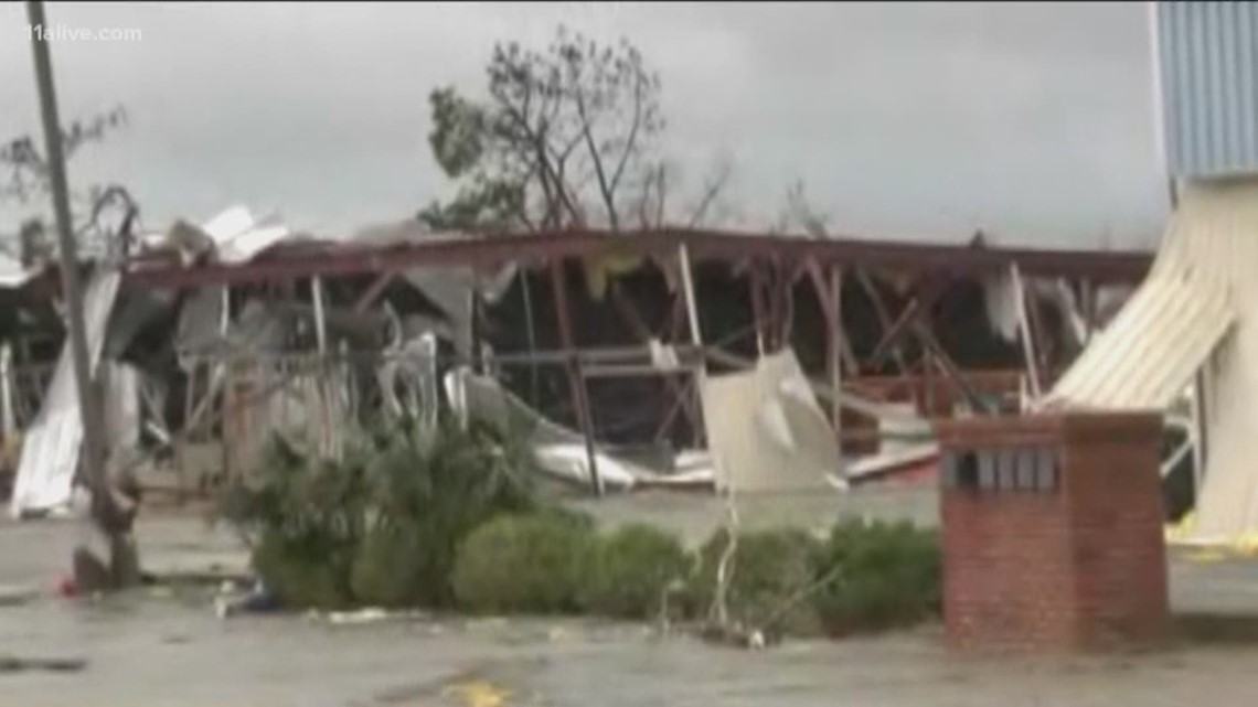 Hurricane Michael Live Look At Damage Near Panama City Beach