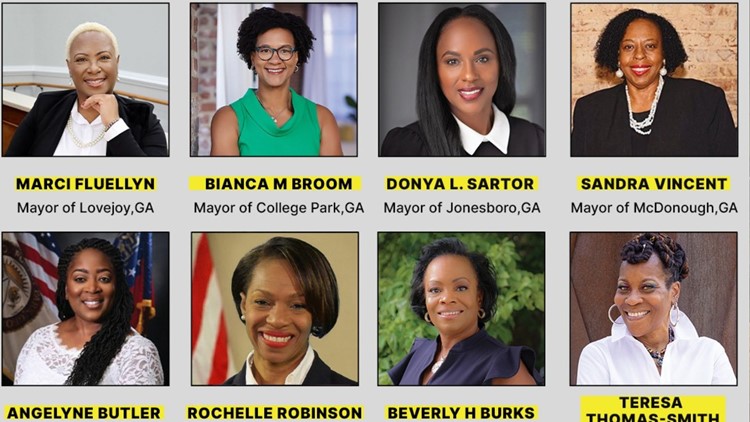 Making HERstory: Black women metro Atlanta mayors break barriers ...