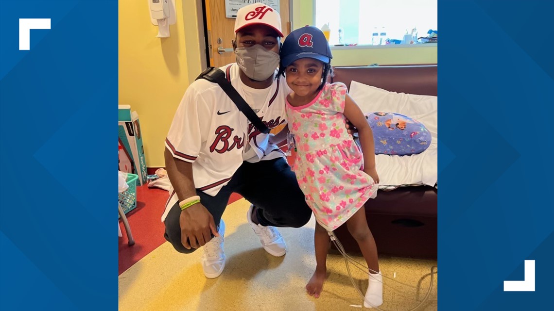 Atlanta Braves Michael Harris visits Children's - Vimarsana News