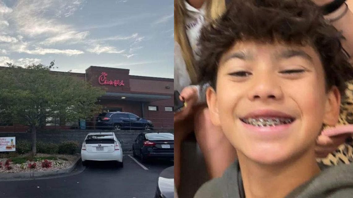 A grandmother sat down to eat lunch alone at Chick-fil-A. A north Georgia middle schooler noticed and sat next to her ❤️
