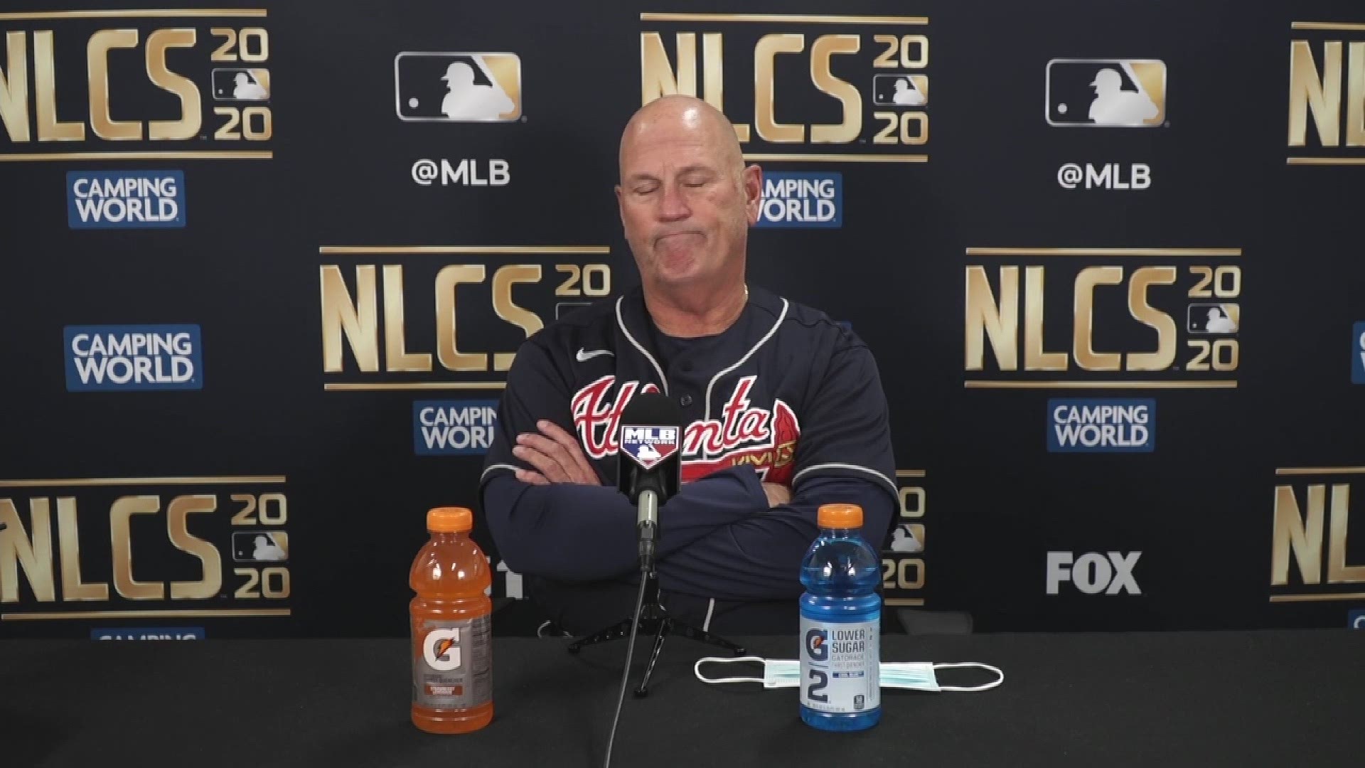 Braves manager Brian Snitker discusses Max Fried's performance along with his top-notch bullpen. The Braves beat the Los Angeles Dodgers 5-1 in Game 1 on the NLCS.