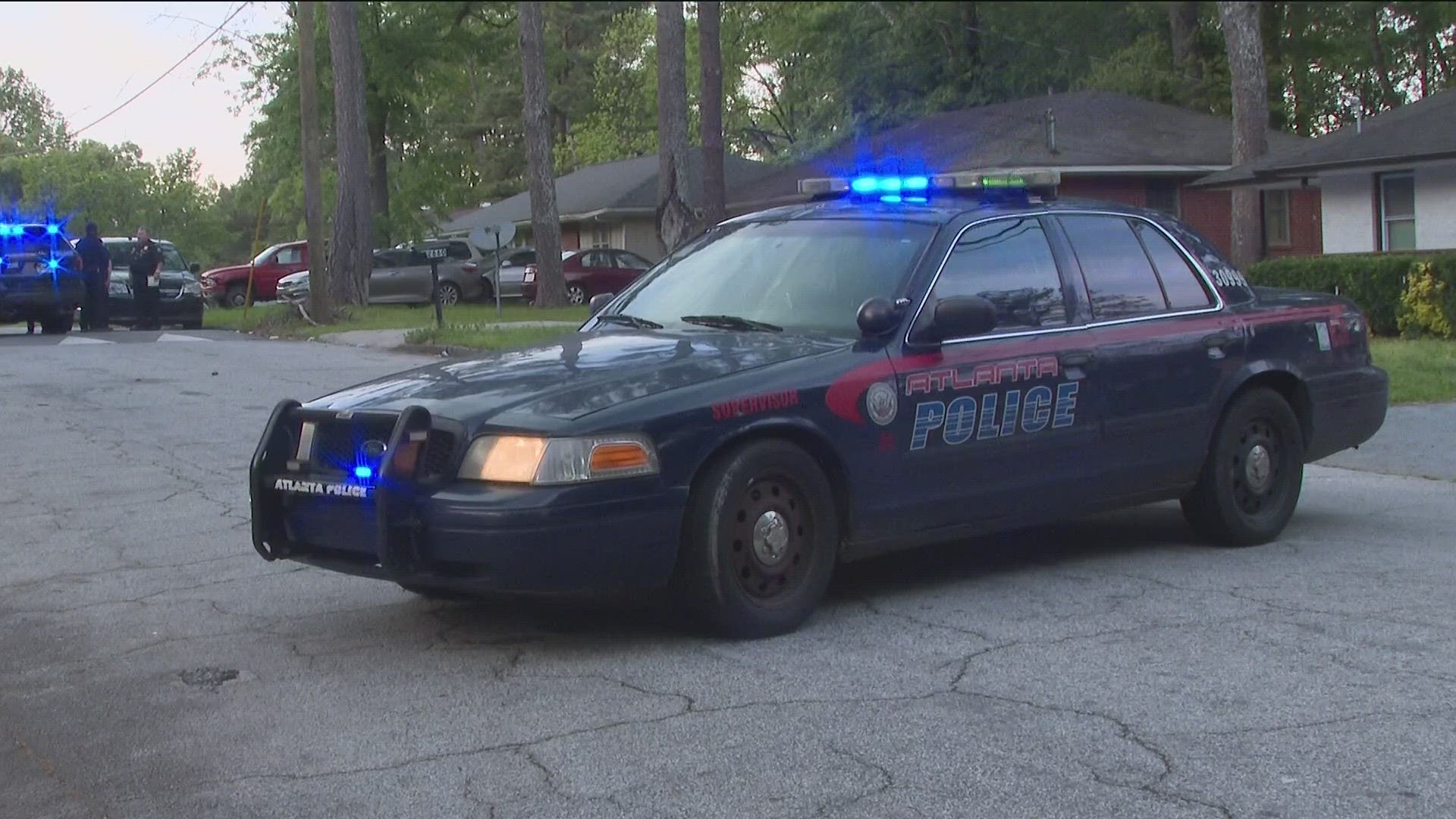 A 10-month-old baby was grazed by a bullet after shots were fired at a southeast Atlanta home Sunday evening, police said.