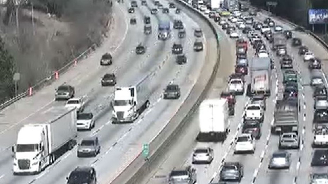 DeKalb traffic I 285 North standstill after wreck | 11alive.com