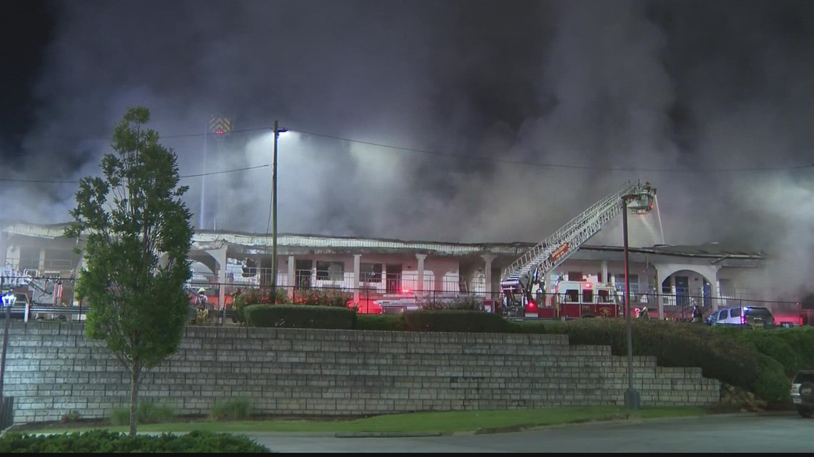 Fire at Banks County motel