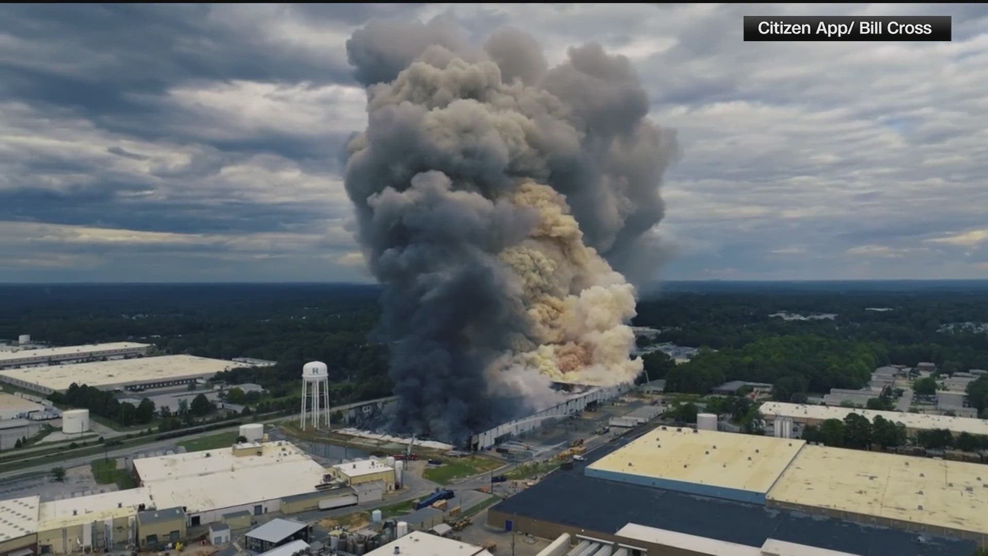 Conyers BioLab fire chemical plume | Updates for Monday Sept. 30 ...