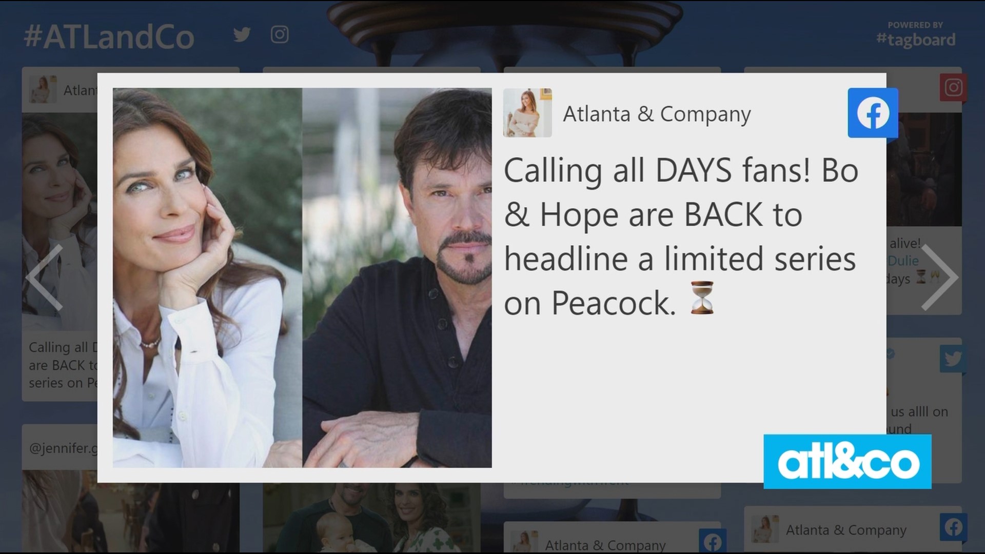 Bo and Hope's Kristian Alfonso and Peter Reckell are BACK to headline Peacock miniseries 'Days of Our Lives: Beyond Salem' in July.