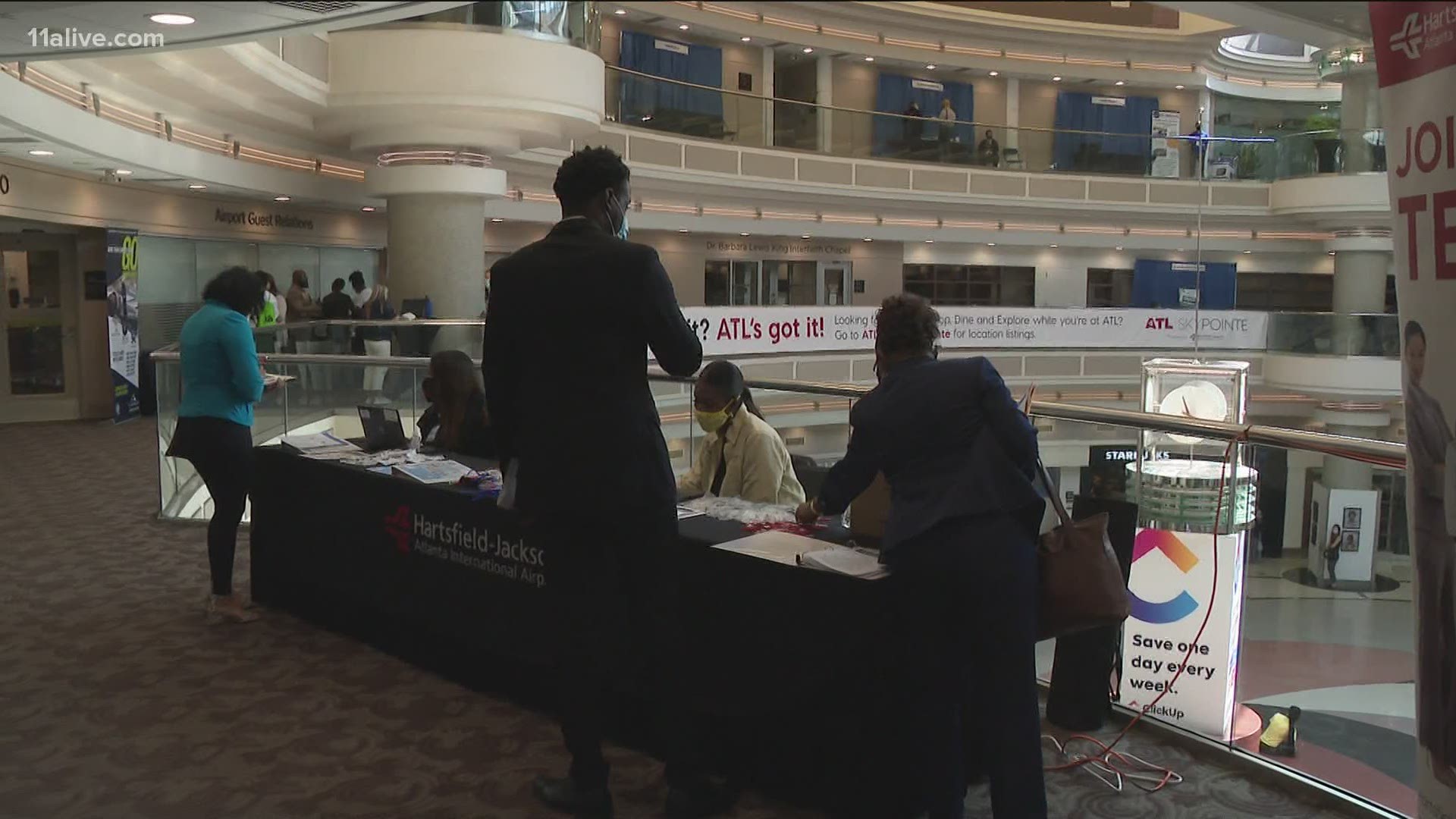 Hartsfield-Jackson International Airport is hoping to fill 3,000 positions.