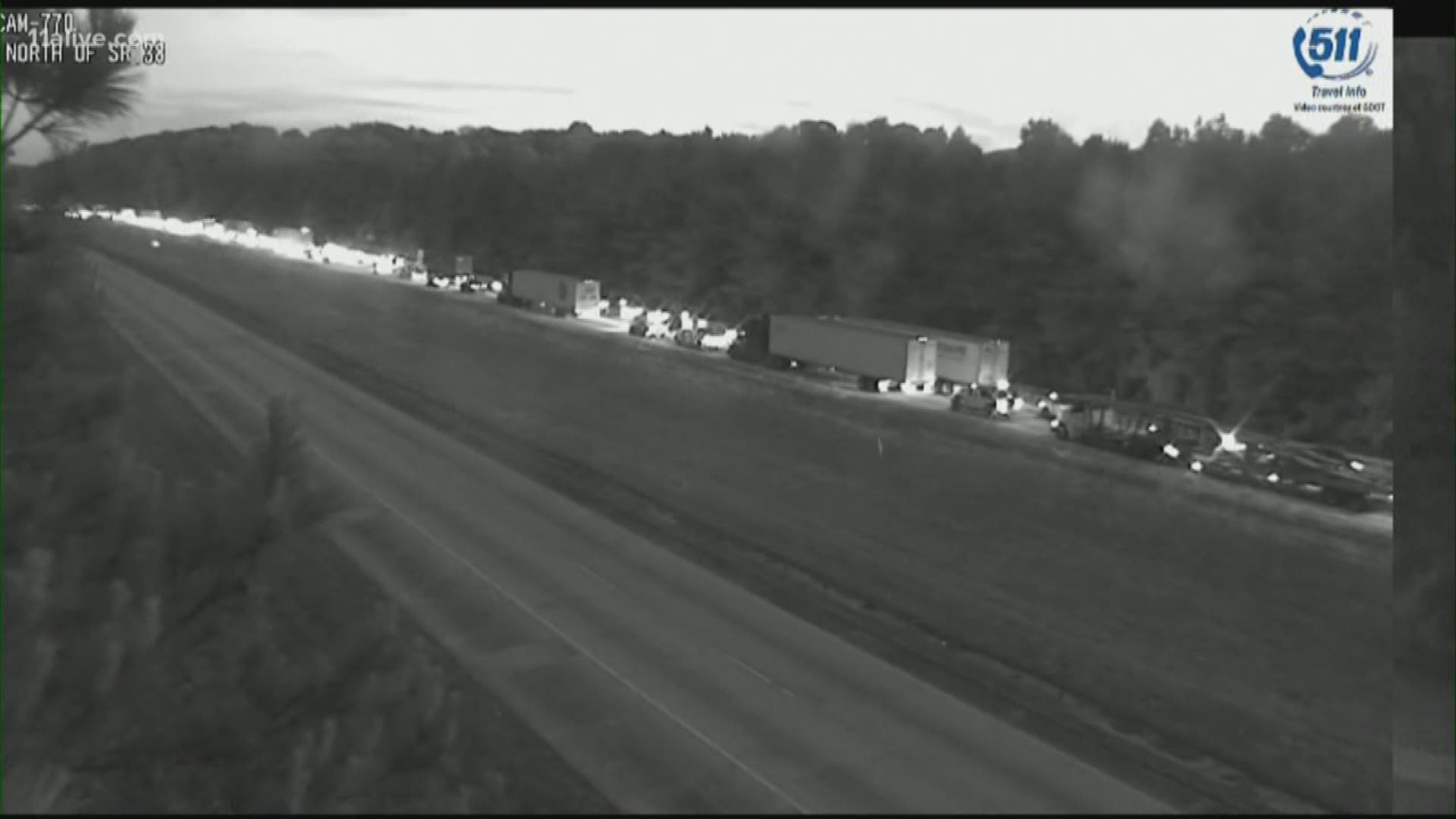Delays are mounting back to I-75. Here's a way around the bumper to bumper traffic.