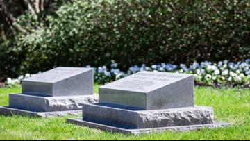 Jimmy & Rosalynn Carter's burial site in Plains, Ga. 11alive
