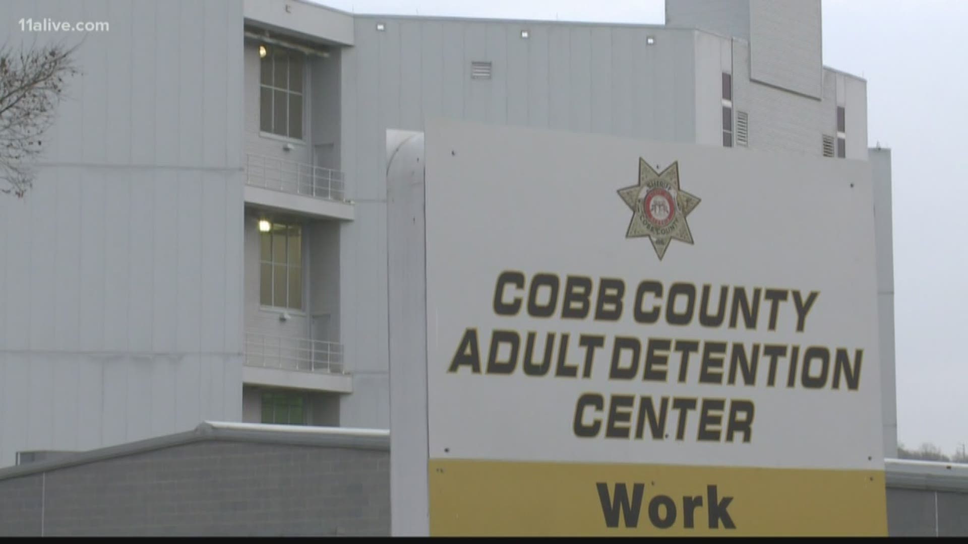 Cobb County Sheriff Neil Warren says it was because of a plumbing repair and the jail plans to test the water. In a statement, he said the ACLU is turning a minor pl