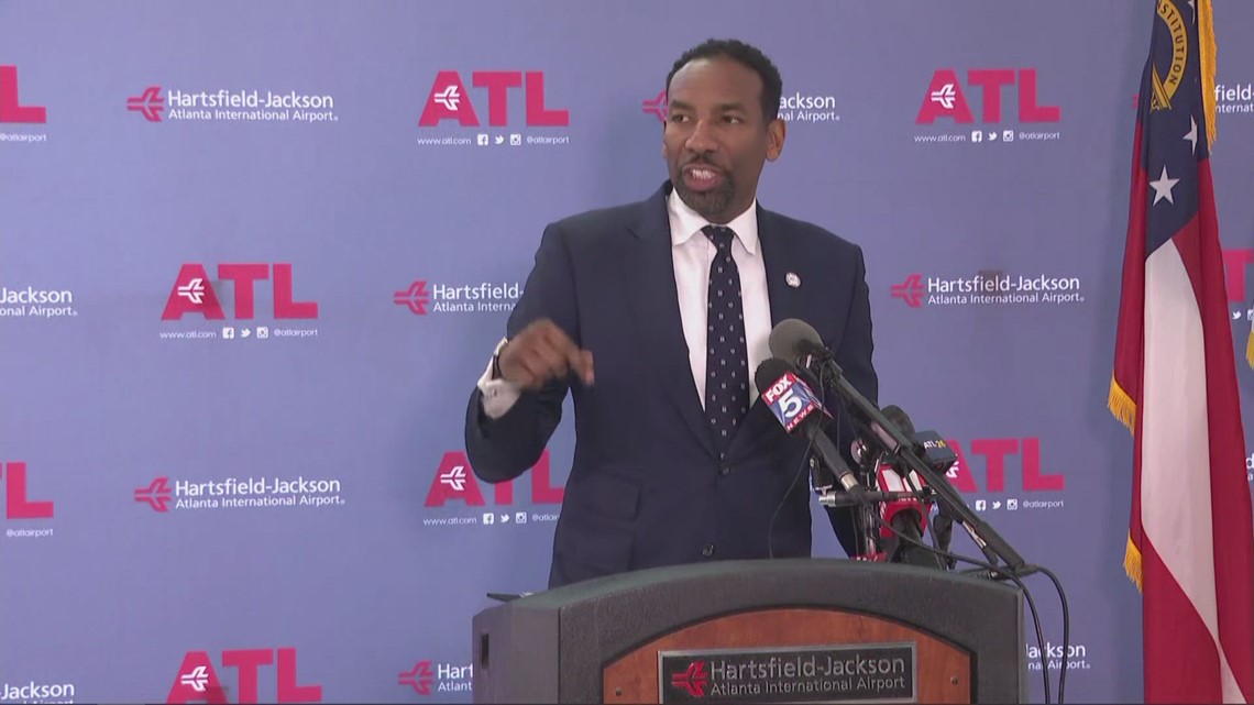 Atlanta leaders, airport human trafficking news conference | 11alive.com