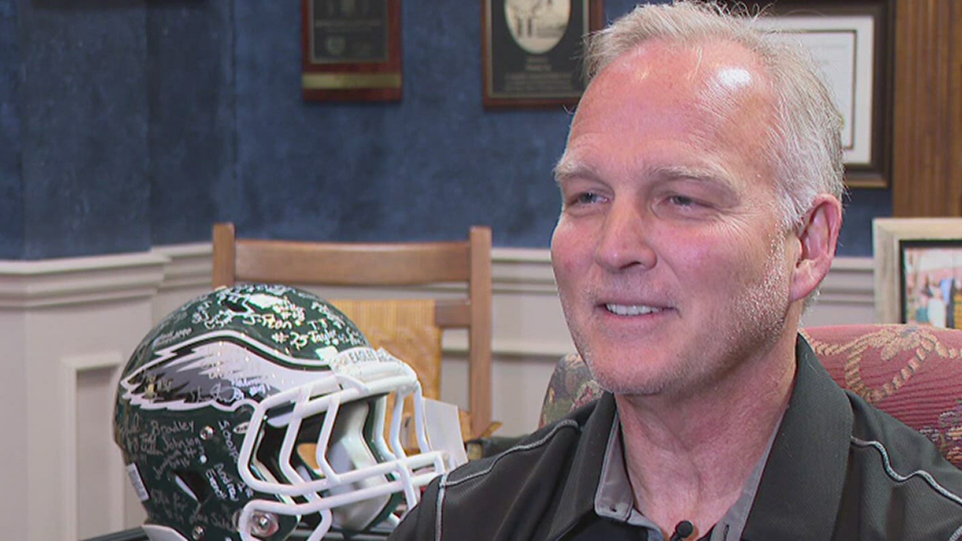 Longtime former UGA head football coach Mark Richt was recently diagnosed with Parkinson's. He opens up for the first time on camera about the new diagnosis.