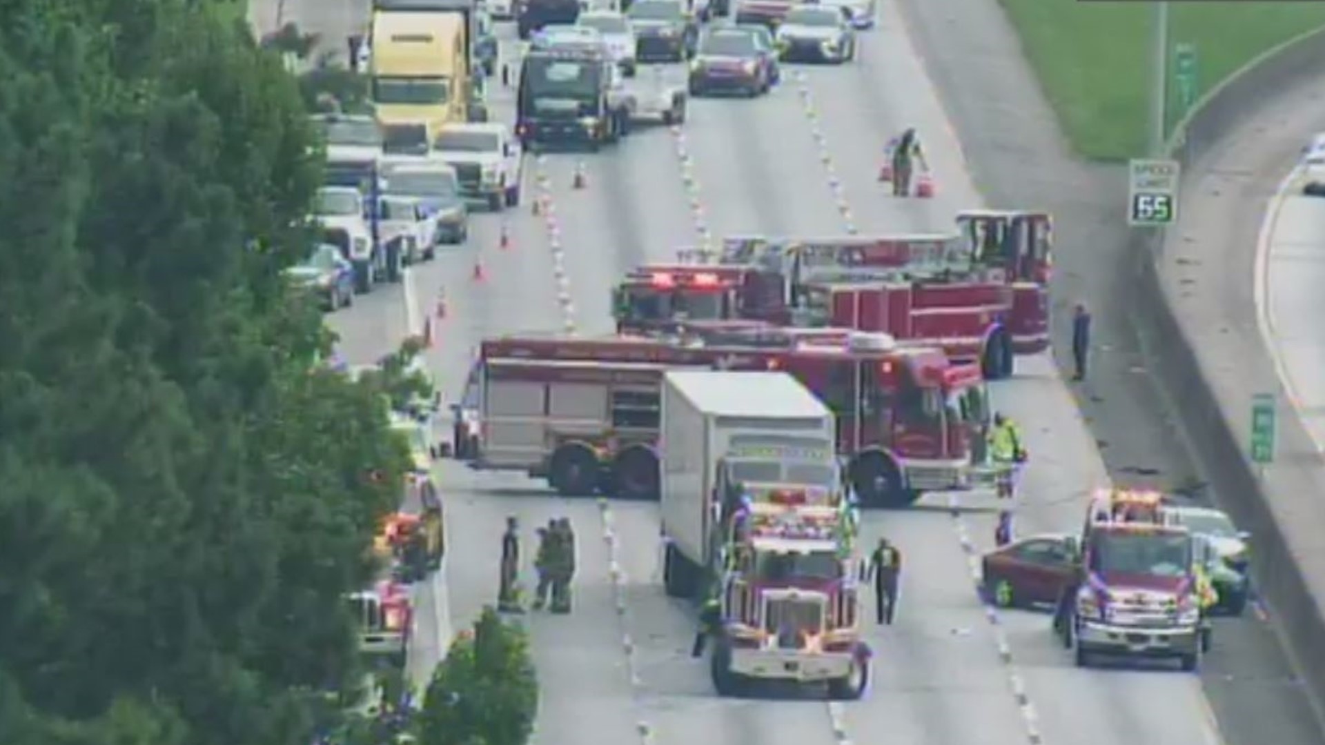 I 285 Traffic lanes closed past Stone Mountain Fwy near Clarkston ...