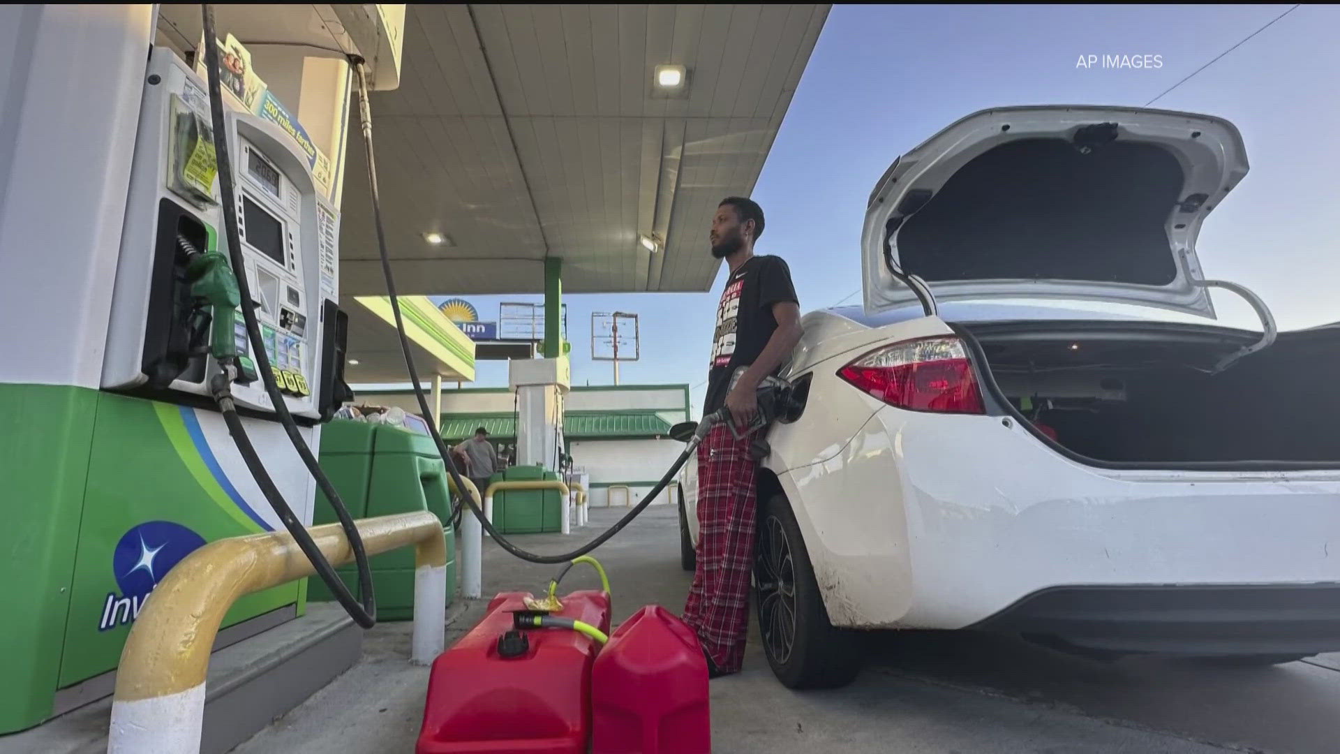 Top off your gas tank because over the next few days prices will go back up.