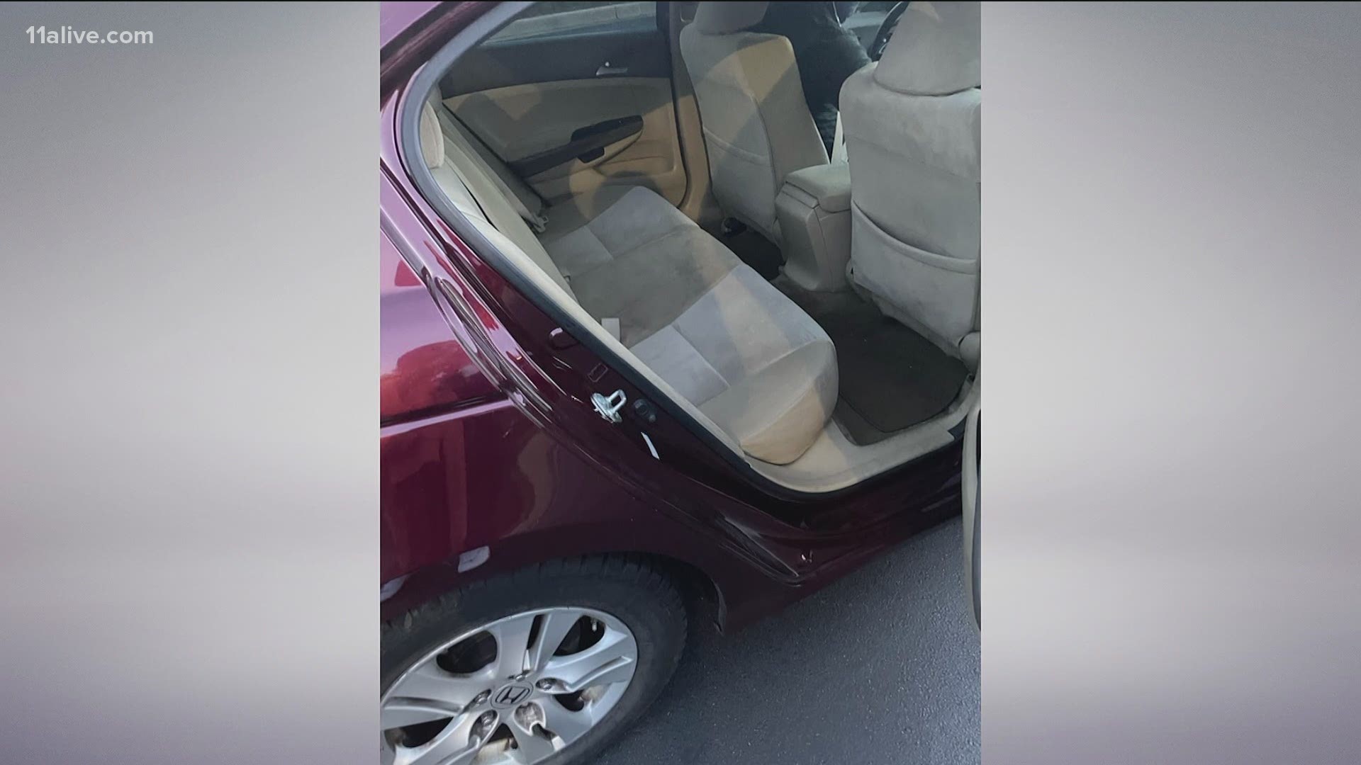 An Atlanta woman said she had to throw herself out of her Lyft because she thought she might be in danger.