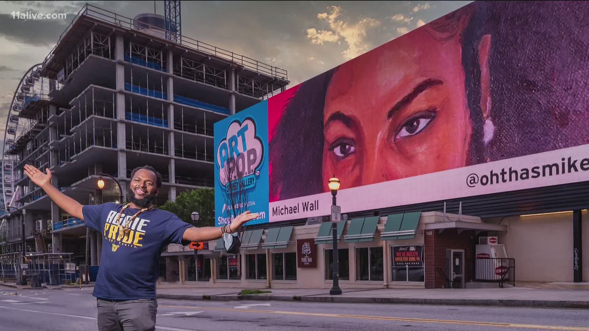 A MARTA bus driver wins contest to have artwork featured on several Atlanta billboards