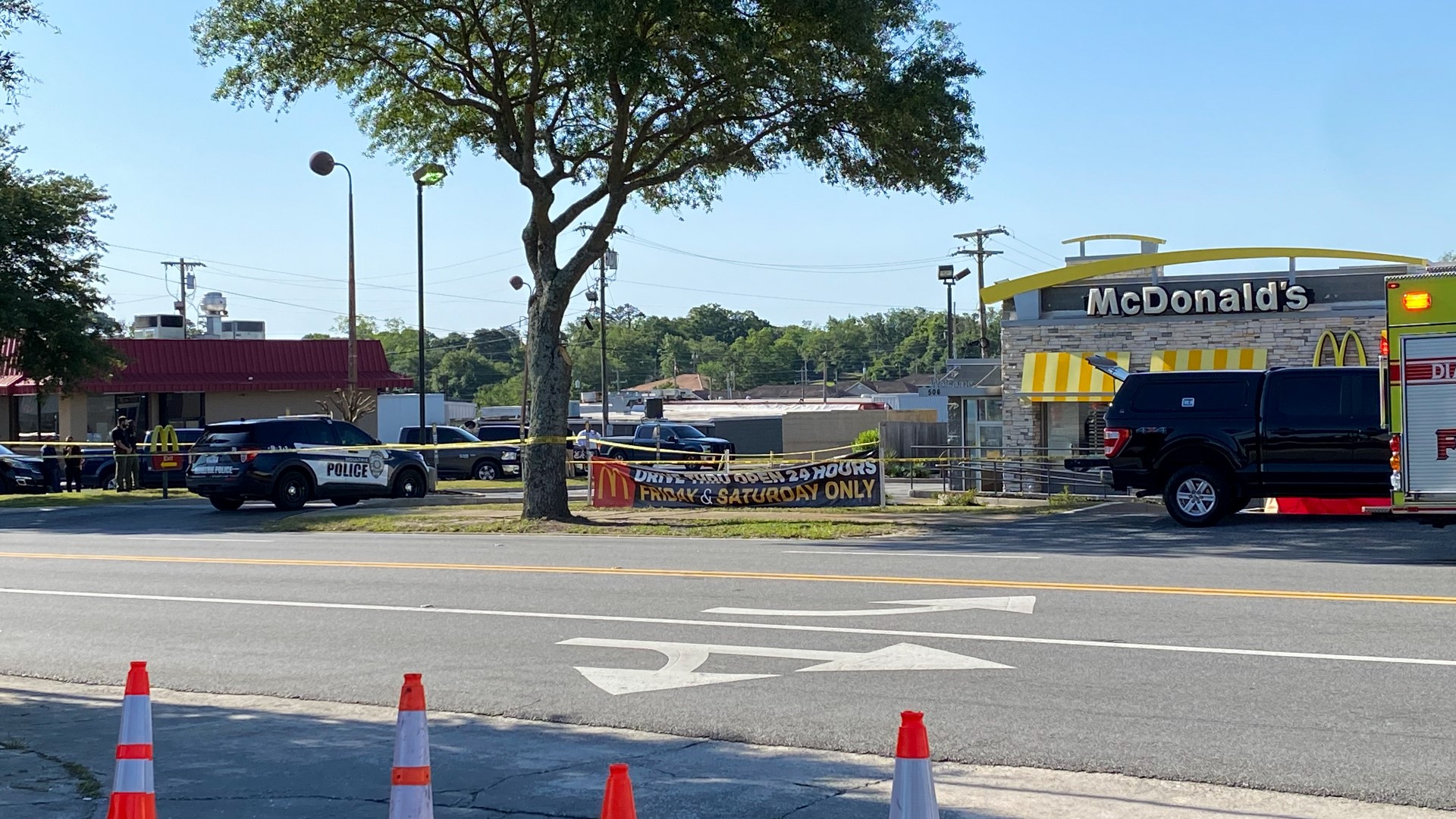 The shooter killed his mother and grandmother at two neighboring homes and killed a woman at a McDonald's restaurant in downtown Moultrie.