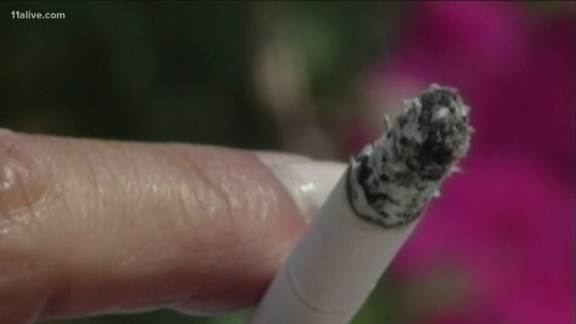 The City of Chamblee passed a "clean air ordinance," which essentially bans smoking  anywhere in the city.