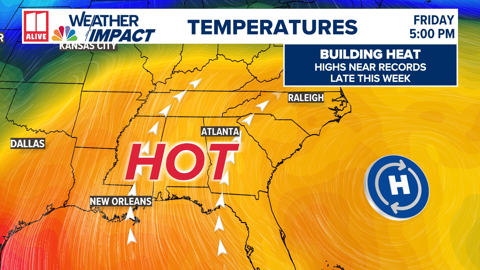 Near-record heat arrives in Atlanta this week | 11alive.com