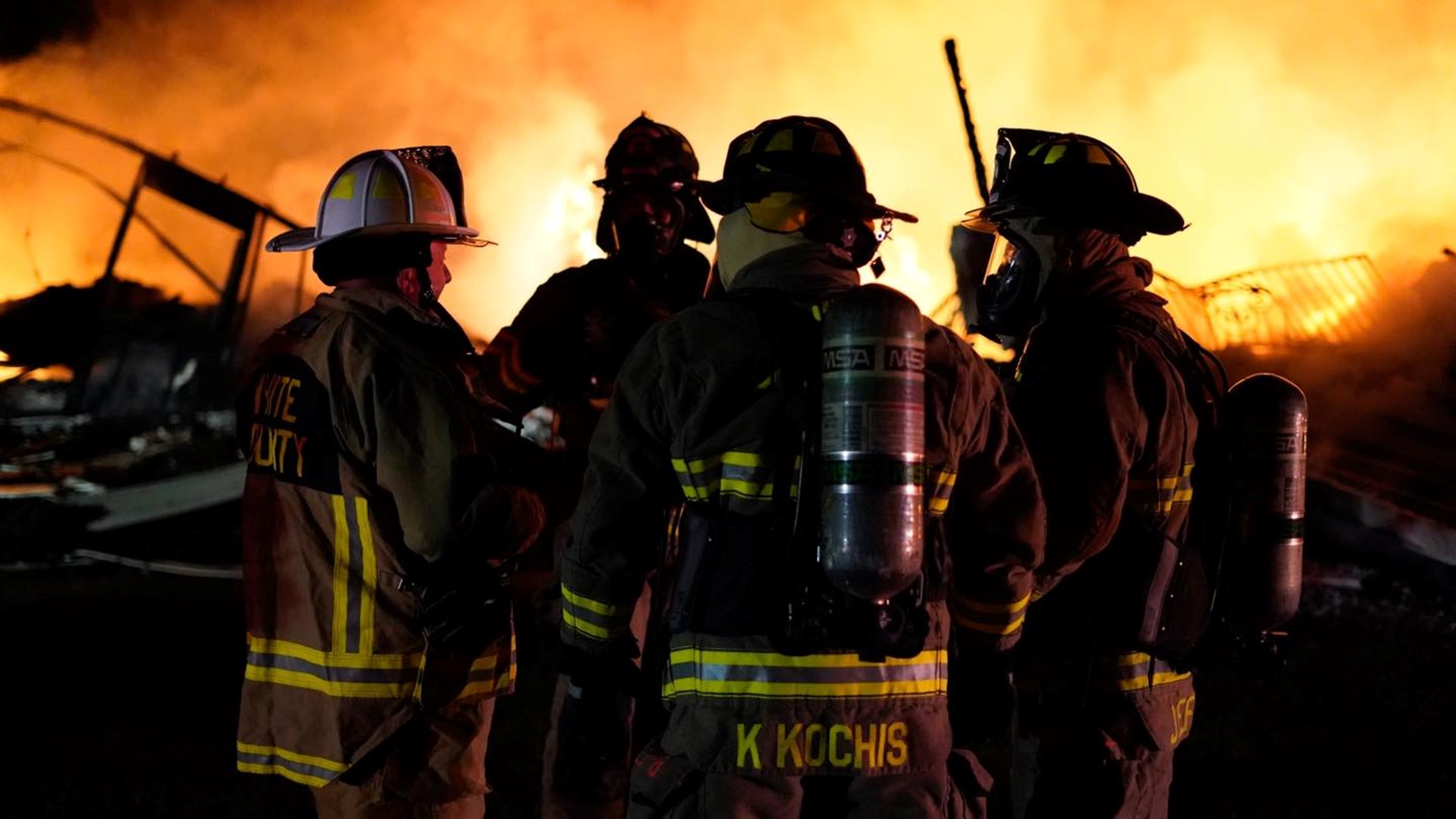 White County home explosion on Gunn Circle