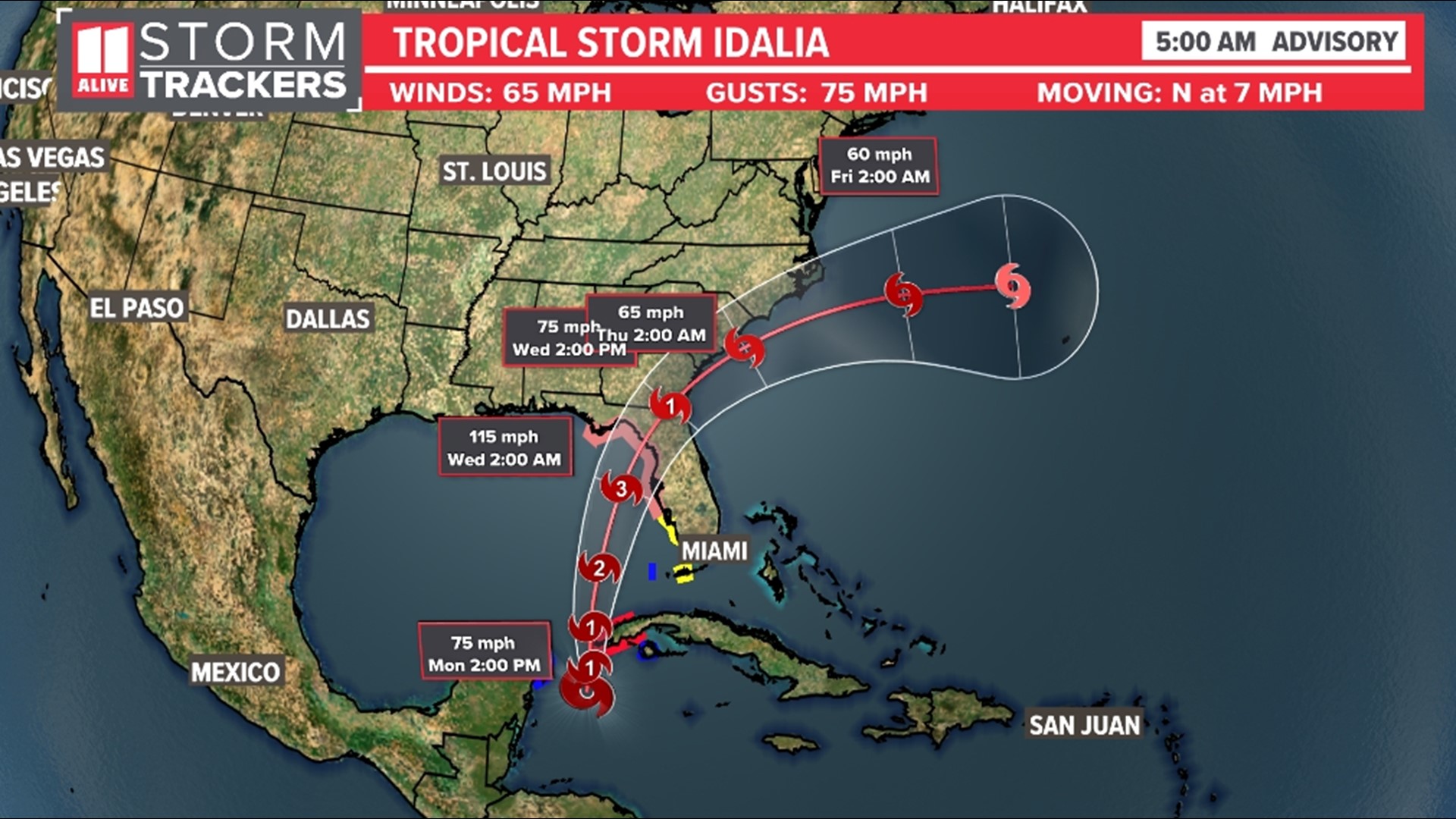 11Alive Meteorologist Chesley McNeil has the outlook for Georgia.