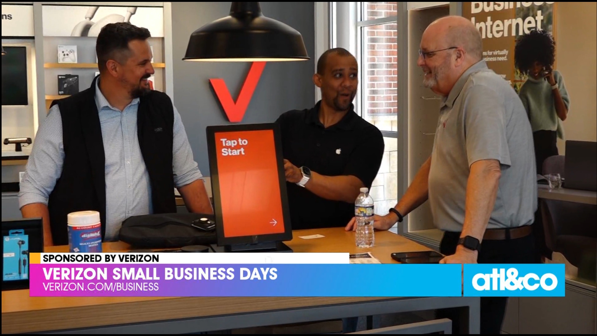 Verizon is helping Small Businesses in Atlanta. Learn more at Verizon.com/Business | PAIN CONTENT