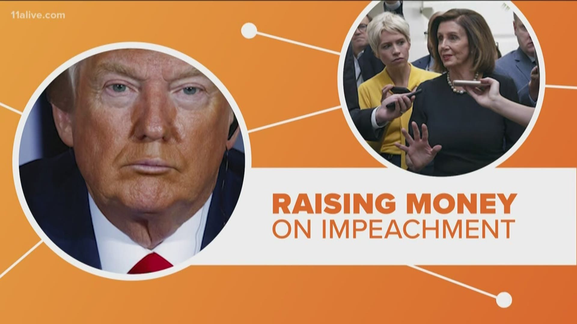 The impeachment inquiry announced by House Speaker Pelosi galvanized the president's supporters.