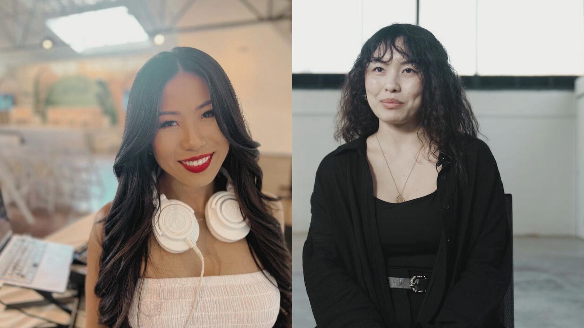 Page Yang is an accomplished dancer and choreographer. Chika Takai is the Atlanta Hawks DJ and performs in the city. The duo adds flavor to Atlanta's art scene.