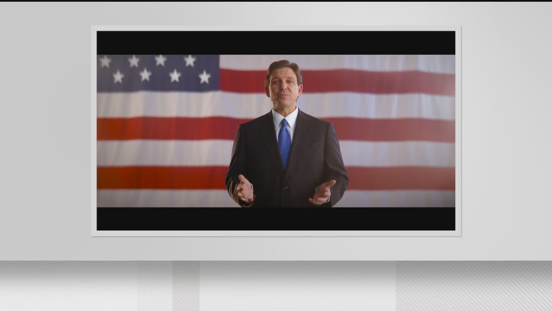 The Florida governor is stepping into a crowded Republican primary contest.