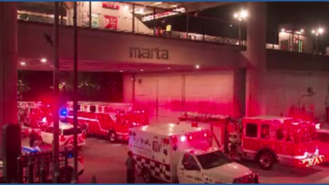 Train incident at Atlanta's Garnett station under investigation by police