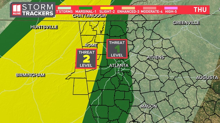 Timeline | Tracking storms overnight into Friday morning