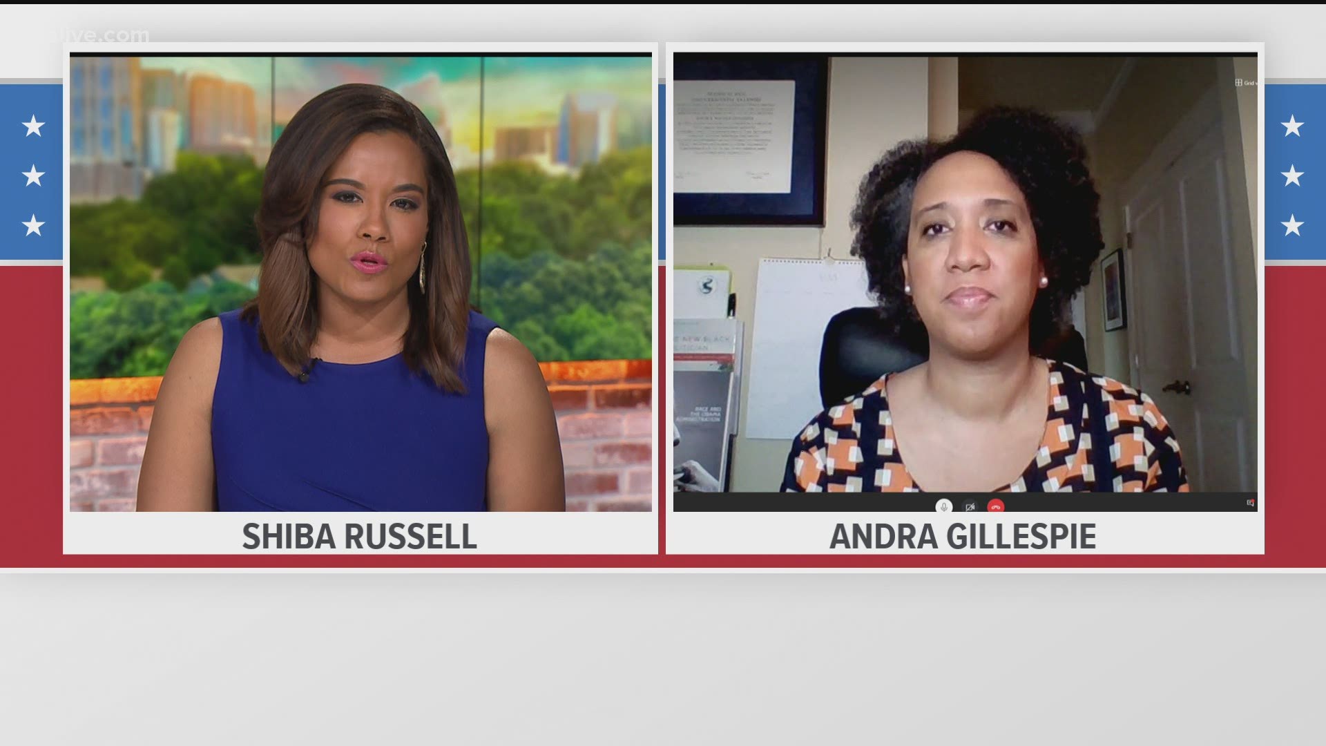 Andra Gillespie of Emory University spoke to Morning Rush Anchor Shiba Russell.