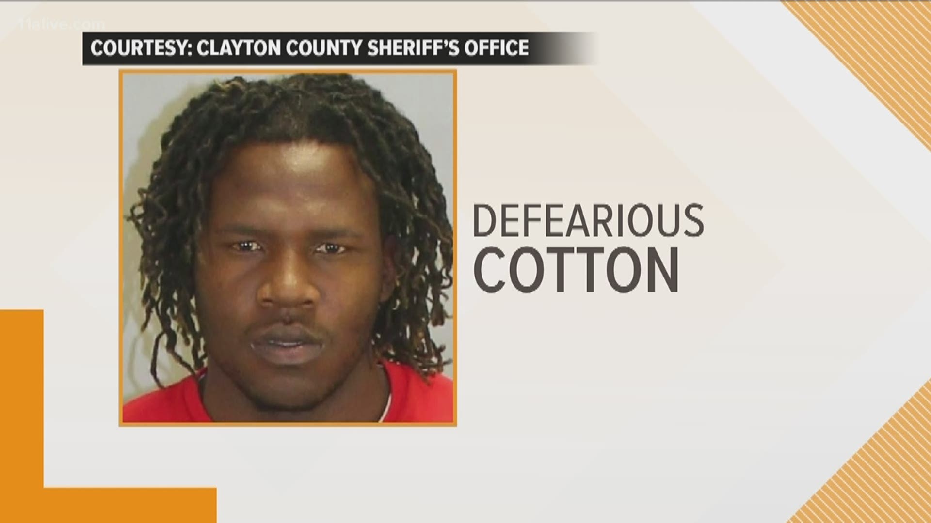 Back in July of 2017, Defearious Cotton was arrested on misdemeanor marijuana and traffic charges. Cotton’s was in possession of a handgun and the weapon was confiscated, according to deputies.