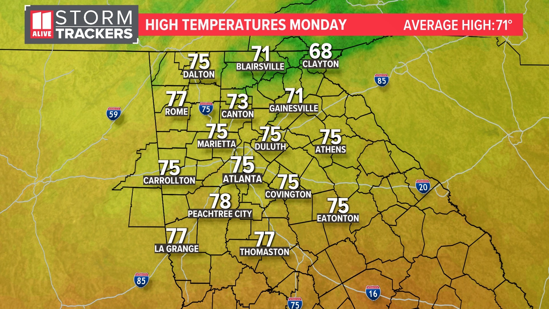 Atlanta Weather on WXIA in Atlanta | 11alive.com