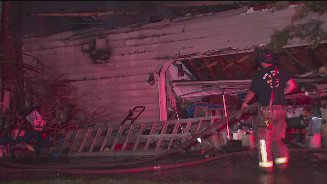 Fire tears through DeKalb County home | 11alive.com