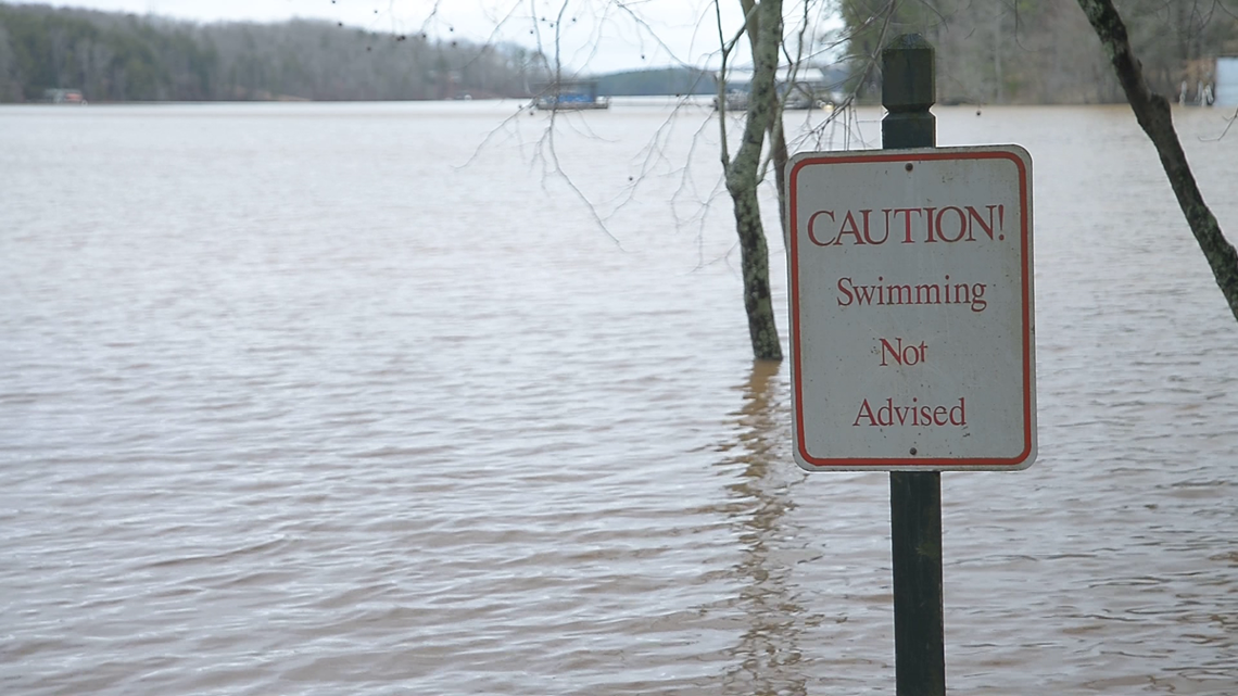 Lake Lanier water levels dramatically rise in just a week