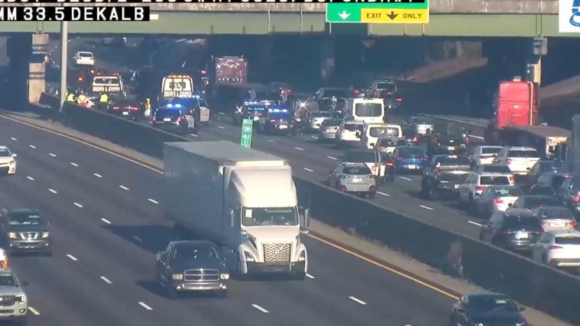 I 285 traffic at Buford Highway with crash | 11alive.com