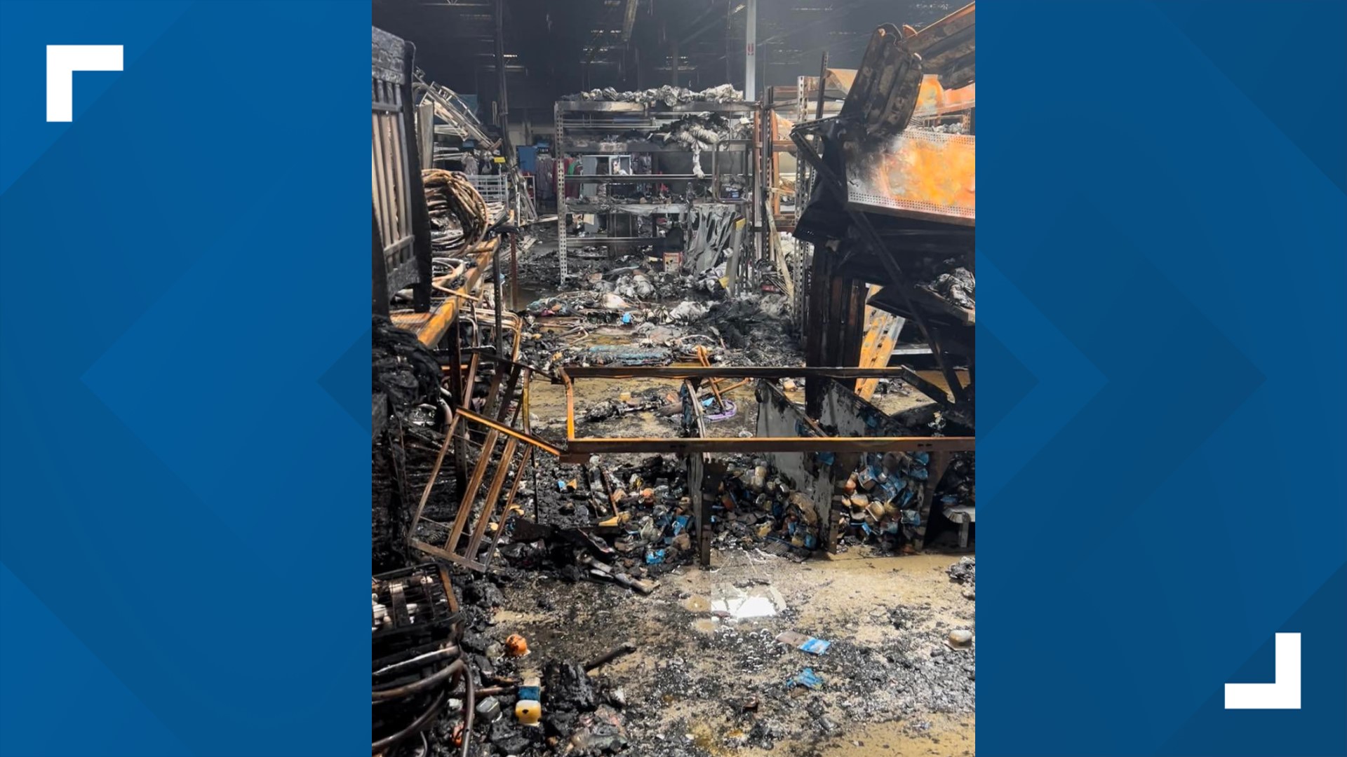 Walmart fire in Peachtree City Arson suspected