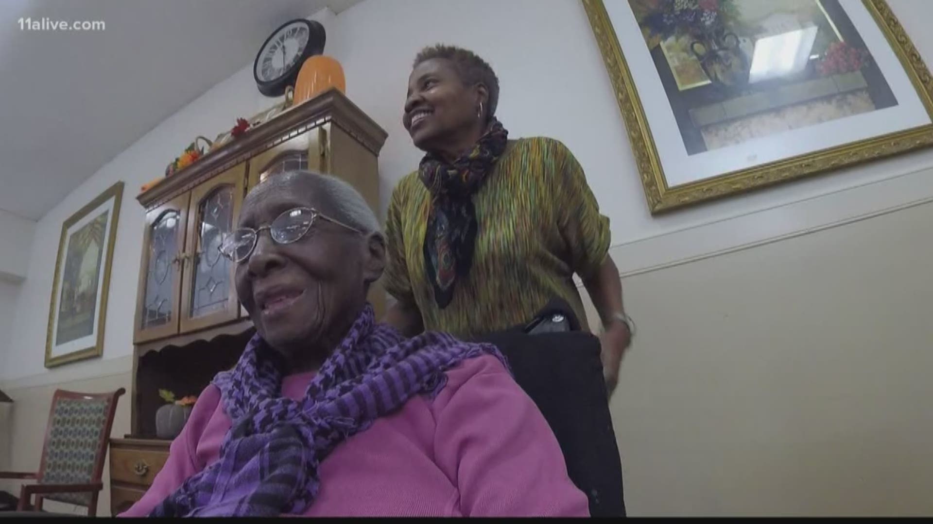 She's a favorite at the Glenwood Heath and Rehabilitation Center in Decatur, but her fame centers around a small dinette she ran in Southwest Atlanta.