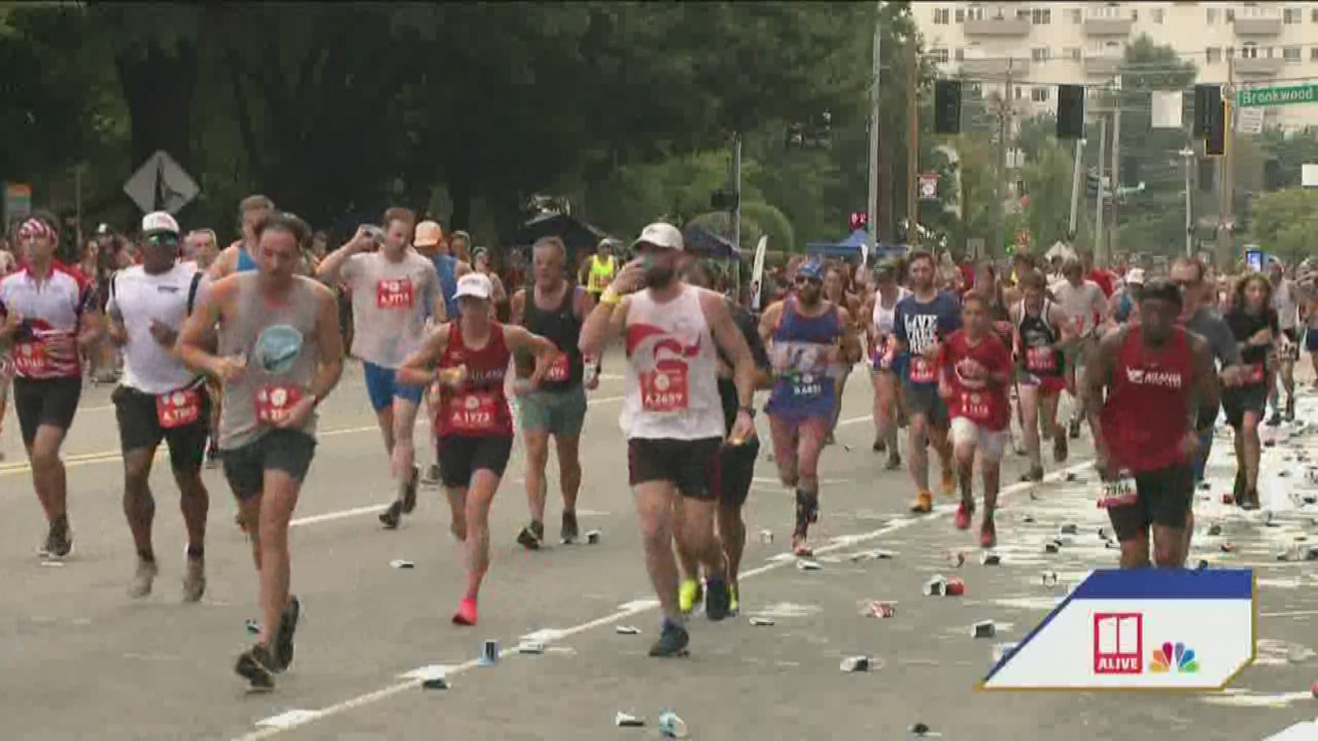 AJC Peachtree Road Race: From start to finish - Part 2