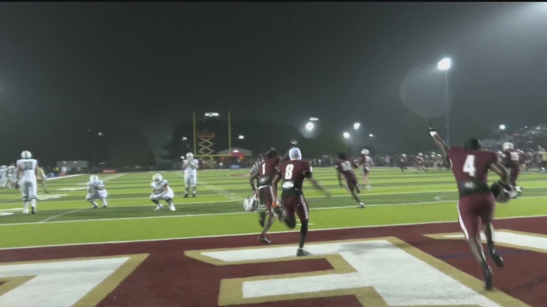 Mill Creek picked up a big Region 8-7A win 31-24 on a go-ahead touchdown in a game that was seen on ESPN2.