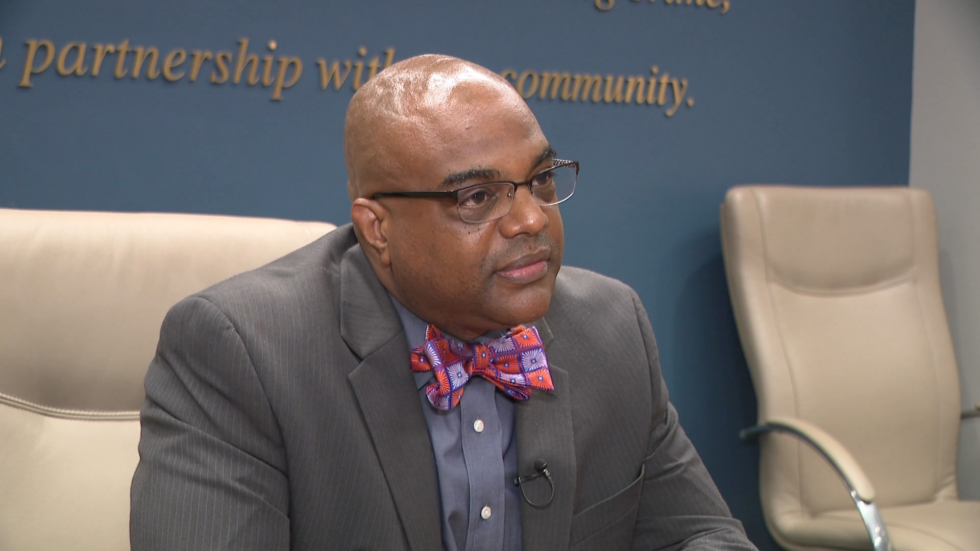 Atlanta Police Deputy Chief Charles Hampton sits down with 11Alive on April 11, 2023, to talk about a decline in the number of homicides year-to-date from 2022.