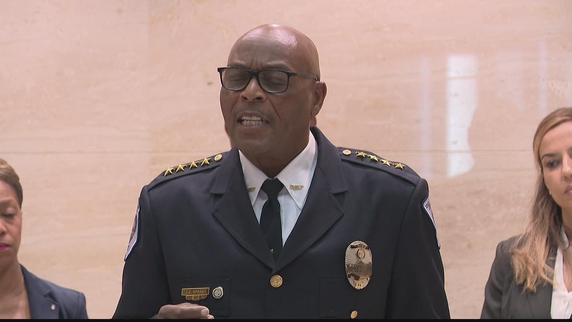 Douglasville Police Chief Gary Sparks said 19 juveniles and 1 adult were among the arrests in connection to the Sept. 3 incident.